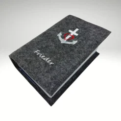 KLEINE evangelische Gesangbuch Hülle Filz Glaube Liebe Hoffnung personalisiert Konfirmation