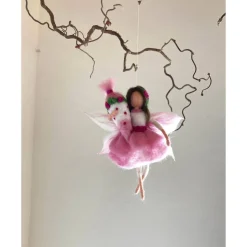 kleine gefilzte Schultütenfee