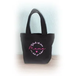 kleine Geschenktasche, Stofftasche, Mama, Muttertag