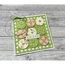 Kleine Grußkarte / Glückwunschkarte zum Geburtstag, Muttertag oder die Freundin, Herzen, Stampin’Up, Handarbeit