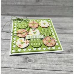 Kleine Grußkarte / Glückwunschkarte zum Geburtstag, Muttertag oder die Freundin, Herzen, Stampin’Up, Handarbeit