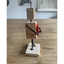Kleine Holzfigur mit Herz, Geschenk, Mitbringsel für Liebende, Lieblingsmensch,