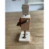 Kleine Holzfigur mit Herz, Geschenk, Mitbringsel für Liebende, Lieblingsmensch,