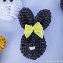 kleine niedlich Oster Applikation