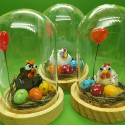 kleine Ostergrüße aus Glas