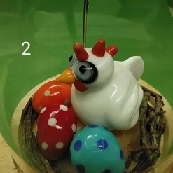 kleine Ostergrüße aus Glas