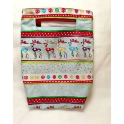 kleine Tasche für Geschenke, nachhaltig,wiederverwendbar Beutel,Verpackung Geschenk,Adventskalender,Geschenkverpacku