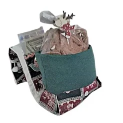 Kleine weihnachtliche Geschenketasche, Gebäcktasche