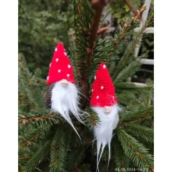 Kleine Wichtel zur Dekoration – Handgemachte Deko mit Fliegenpilzhut und Bart