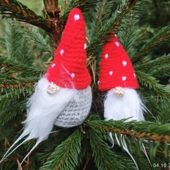 Kleine Wichtel zur Dekoration – Handgemachte Deko mit Fliegenpilzhut und Bart