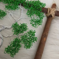 kleiner Bonsai / Drahtbaum Wandbild / Lebensbaum Fensterbild/ Geschenkidee/ Baum aus Draht/ Wunsch Anfertigung