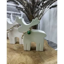 Kleiner Elch aus Keracraft | mit Glöckchen | Deko