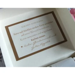 Kleiner Geburtstagskuchen Bausatz