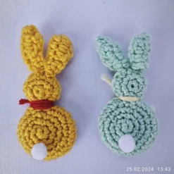 kleiner gehäkelter Hase