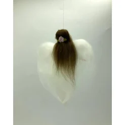 kleiner mintgrüner Engel, gefilzter Schutzengel