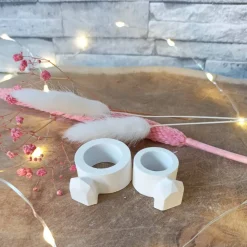 Kleines Gastgeschenk Hochzeit, Raysin Ring, 2er-Set Ringe, Deko Ring Hochzeit, Deko Ring, Deko Ringe, Ringe Deko , Ringe