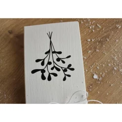 Kleines Holzschild zum Anlehnen 