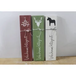 Kleines Holzschild zum Anlehnen 