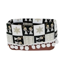 Kleines Weihnachtskörbchen für Gebäck oder Deko