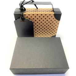 Koffer aus Karton – Handgemachte Geschenkverpackung für Urlaub, Reisegutschein oder Geldgeschenk (12x9x3,5cm)