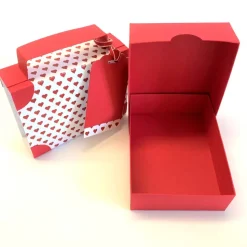 Koffer aus Karton – Handgemachte Geschenkverpackung für Urlaub, Reisegutschein oder Geldgeschenk (12x9x3,5cm)