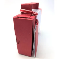 Koffer aus Karton – Handgemachte Geschenkverpackung für Urlaub, Reisegutschein oder Geldgeschenk (12x9x3,5cm)