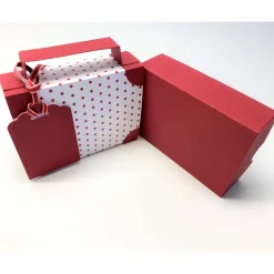 Koffer aus Karton – Handgemachte Geschenkverpackung für Urlaub, Reisegutschein oder Geldgeschenk (12x9x3,5cm)