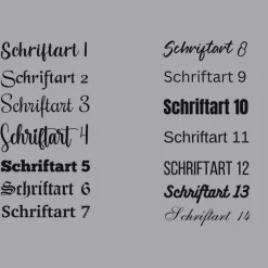 Kommaregeln aus dem RuhrPott auf Schiefer-Untersetzer mit Lasergravur – personalisierbar