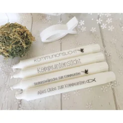 Kommunion * Kerze * Kommunionskerze * Gastgeschenk * Dekoration * Personalisierbar