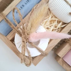 Kommunion Kommunionsgeschenk mit Dekoherz und Kerzenhalter rund Geschenkset für Jungen und Mädchen Kommunionskerze Kerze