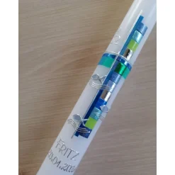 Kommunionkerze Junge Mädchen 40x4