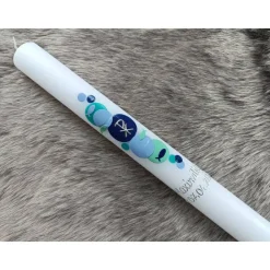 Kommunionkerze Junge Mädchen 40x4