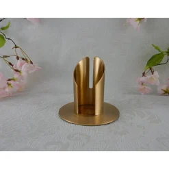 Kommunionkerze Taufkerze lang Mädchen Lebensbaum rosagold Baum des Lebens Kreuz Regenbogen Name Datum individualis