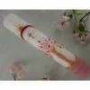 Kommunionkerze Taufkerze lang Mädchen Lebensbaum rosa gold Baum des Lebens Kreuz Regenbogen Name Datum individualisierbar