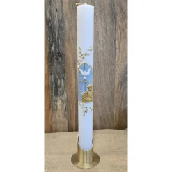 Kommunionskerze - Irisierend - 40x4