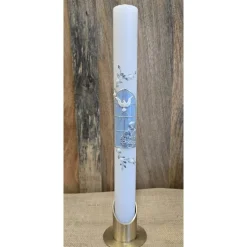 Kommunionskerze - Irisierend - 40x4