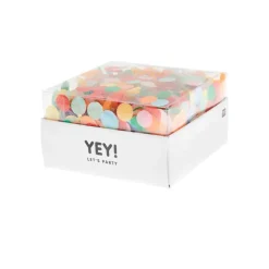 Konfetti 20 g Buntes Papierkonfetti rund