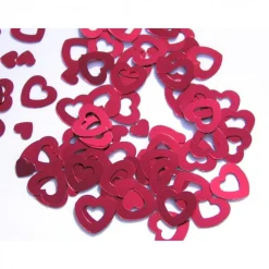 Konfetti Herzen rot Glitterkonfetti Herz