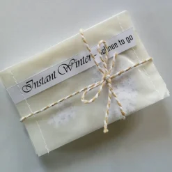 Konfetti-Tütchen, Set mit 5 Tütchen, ☆ Instant Winter - Schnee to go ☆