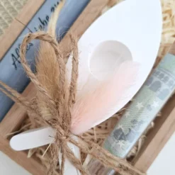 Konfirmation Geldgeschenk Konfirmationsgeschenk mit Kerzenhalter Fisch Geschenkset für Jungen und Mädchen Konfirmationsk