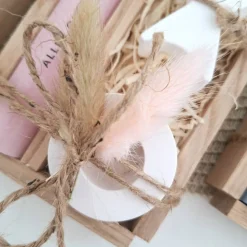 Konfirmation Konfirmationsgeschenk mit einem Fisch (Var 2) Kerzenhalter rund Geschenkset für Jungen und Mädchen Konfirma