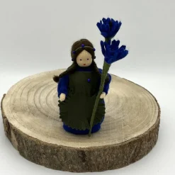 Kornblumenmädchen - Jahreszeitentisch  - Blumenkinder - Sommer