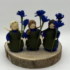 Kornblumenmädchen - Jahreszeitentisch  - Blumenkinder - Sommer