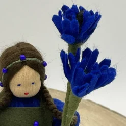 Kornblumenmädchen - Jahreszeitentisch  - Blumenkinder - Sommer