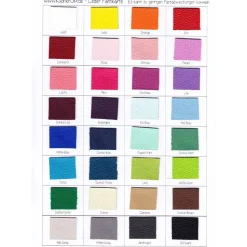 Krabbelpuschen aus Leder mit Ichtys Fisch zur Taufe und Namen ab Gr. 18/19 - Lederpuschen