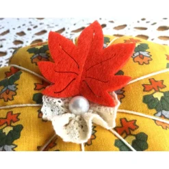 Kürbis Stoffkürbis Dekokürbis in schönen Herbstfarben genäht von Hobbyhaus