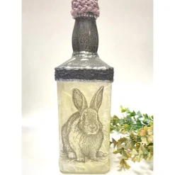 Kreative Dekoflasche 