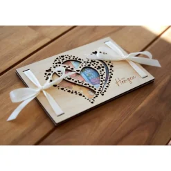 Kreatives Geldgeschenk Hochzeit & Geburtstag – Herzmotiv Geldverpackung als Geschenkidee, Reise, Geburt