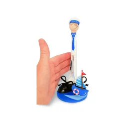 Kreatives Geldgeschenk Reise: Der kleine Kapitän – Handgemachtes Unikat mit maritimem Charme