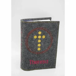 Kreuz im Kreis Hoffnung Gebetbuch Hülle Geschenk Kommunion Firmung Rosenkranz religiös personalisier